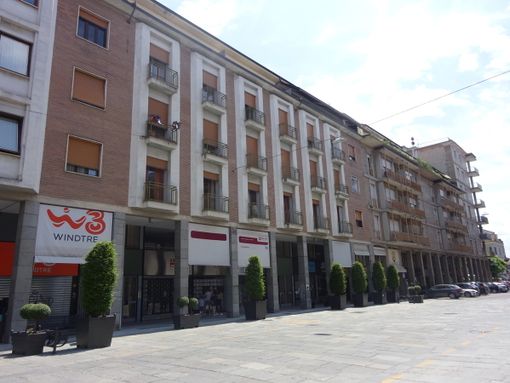 Alberi, area sosta bus e meno parcheggi: com’è cambiata parte di via Principi di Piemonte a Bra