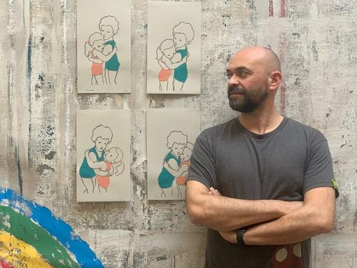 "L'abbraccio più forte" di Valerio Berruti dalla social call for music al Museo d’Arte Contemporanea di San Paolo