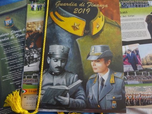 Ecco il calendario storico della Guardia di Finanza, targato 2019