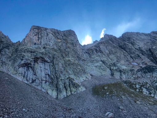 Immagine di repertorio del Corno Stella, montagna delle Marittime
