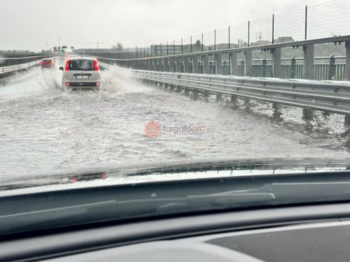 La Est-Ovest dalla rotonda del Carle verso Cuneo