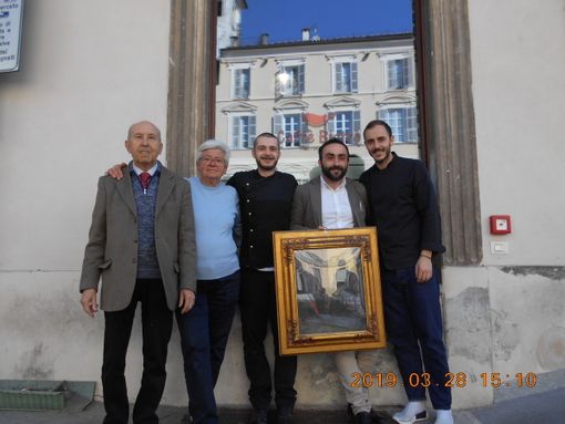 Franzi Stringa e le sue opere al "Salotto Franzi" di Ceva