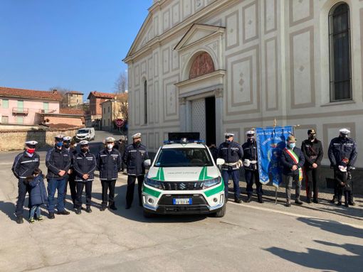 Nuovo mezzo per la Polizia locale di Farigliano [FOTO]