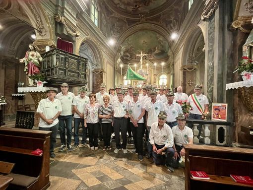 Tarantasca ha festeggiato i 90 anni dell'alpino Giacomo Dalmasso