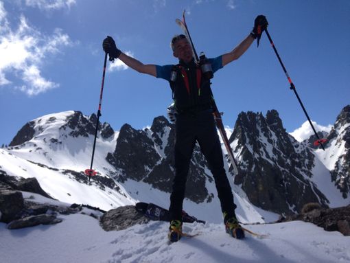 Massimo Dalmasso in un fotogramma del film a  lui dedicato “Per Monti e per Piole”, che anticiperà la visione del film di Gastinelli