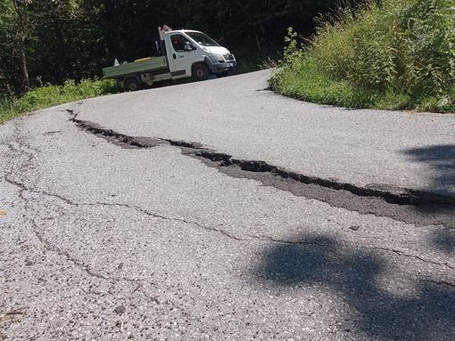 Messa in sicurezza la provinciale 288 di Roburent dopo il cedimento