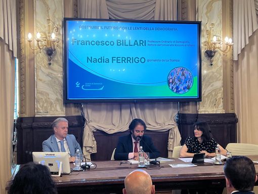 Un momento dell'incontro tenuto in Camera di Commercio