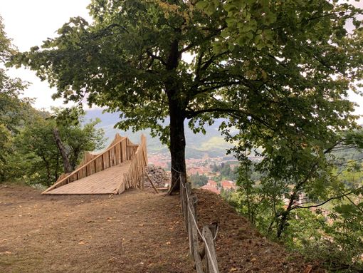 A Garessio nasce Archibüse, un belvedere sulle Alpi Marittime creato da giovani architetti italiani ed europei