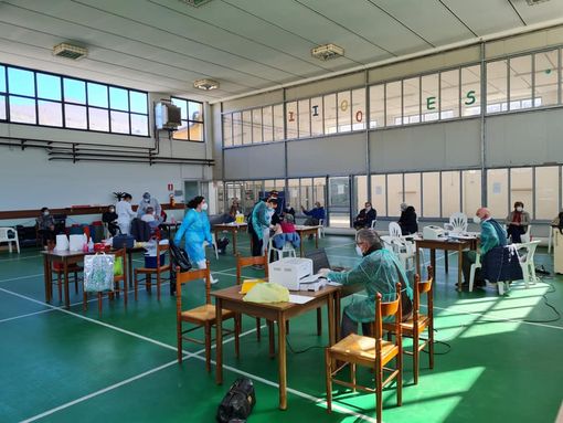 A Garessio proseguono le vaccinazioni per gli ultrasettantenni