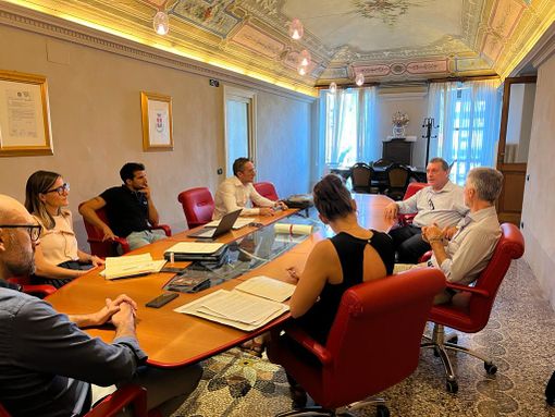 Mondovì, la Giunta comunale incontra l'imprenditore Marco Michelis