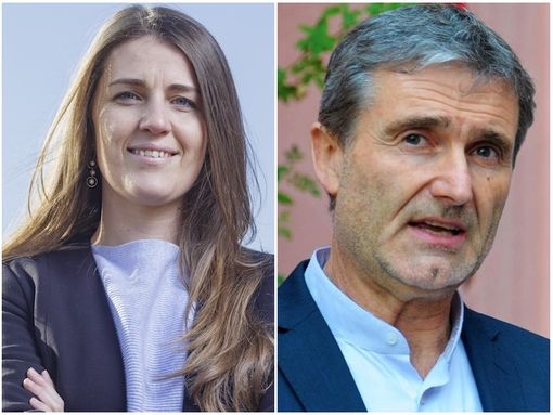 Chiara Gribaudo e Mino Taricco Chiara Gribaudo e Mino Taricco