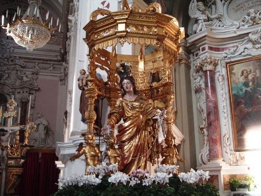 La Madonna del Rosario di Cherasco. Copyright targatocn.it