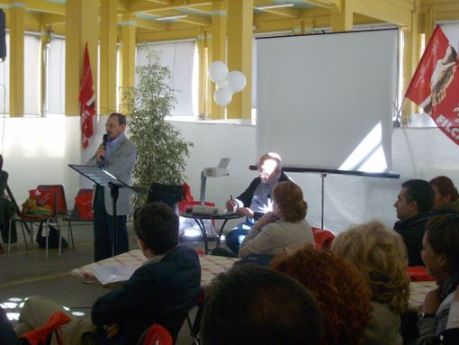 La manifestazione della Filcams Cgil