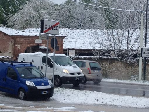 La neve a Cuneo