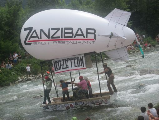 Immagine di repertorio di un'imbarcazione della scorsa edizione di Maira No Limits