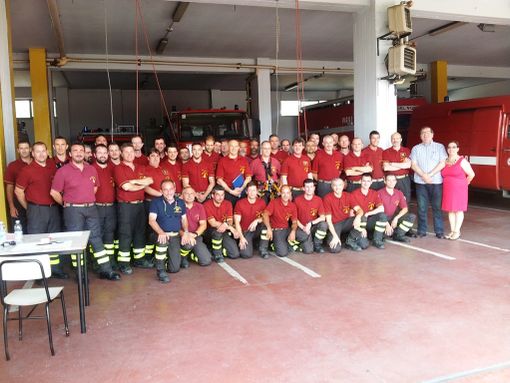 Concluso il secondo corso di specializzazione per Vigili del Fuoco Volontari della Provincia di Cuneo