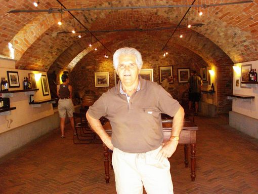 il pittore bovesano Gino Baudino