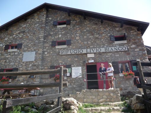 Il rifugio Livio Bianco, in Valle Gesso