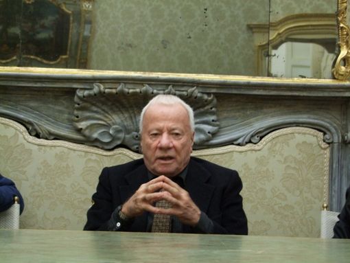 Il critico d'arte  Achille Bonito Oliva