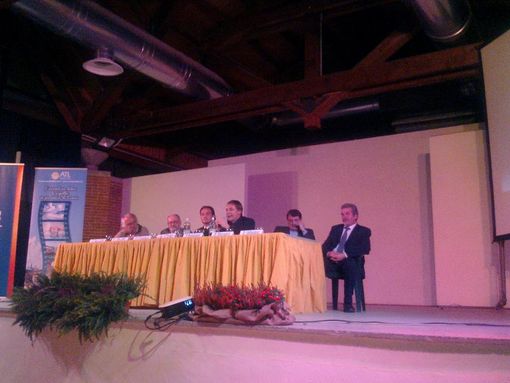 Il tavolo dei relatori alla presentazione di Frabosa Soprana