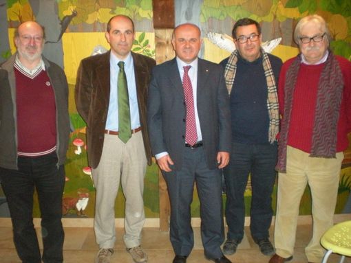 L'assessore regionale William Casoni al parco del Marguareis