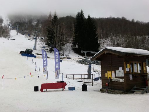 Gli impianti durante l'inverno