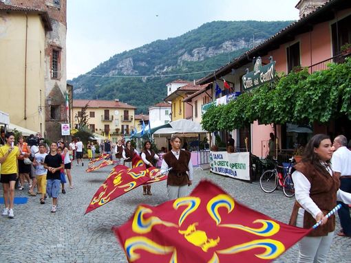 Una passata edizione della Sagra della Pesca Una passata edizione della Sagra della Pesca