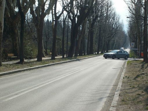 Viale Angeli a Cuneo sarà accessibile alle auto per tutto il weekend