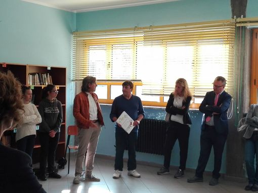 Nuova biblioteca per la scuola secondaria dell’Istituto Comprensivo Santorre di Santarosa di Savigliano Nuova biblioteca per la scuola secondaria dell’Istituto Comprensivo Santorre di Santarosa di Savigliano