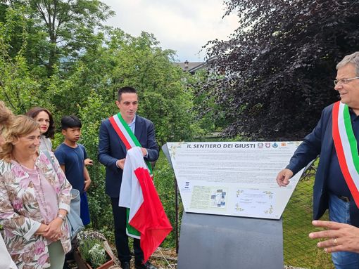 Inaugurato a Valdieri il Sentiero dei Giusti [FOTO]