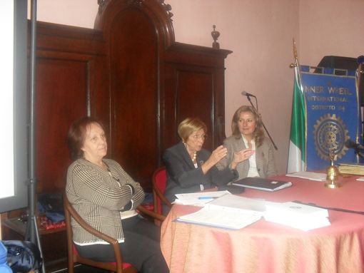 Incontro Inner Wheel Club con il Responsabile Centro di Ascolto Caritas a Vicoforte