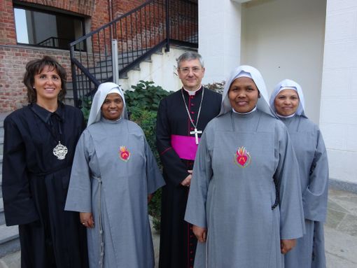 Le Suore oblate del Cuore Immacolato di Maria già in servizio al Santuario della Madonna dei Fiori