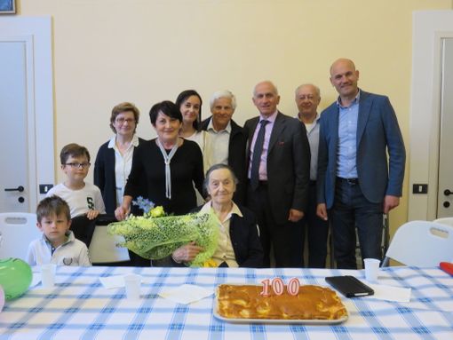 Cherasco: Maria Tuninetti ha spento 100 candeline