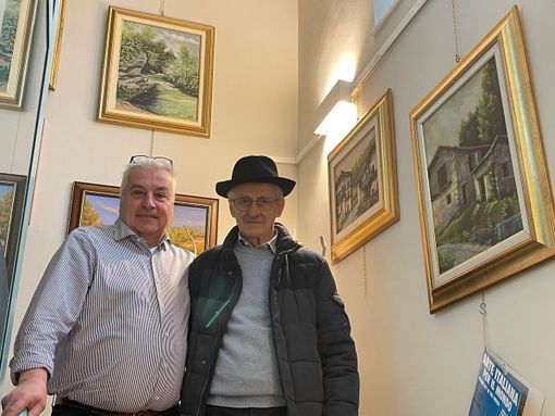 In municipio a Niella Tanaro in mostra i paesaggi dipinti dell'artista cuneese Lorenzo Caula