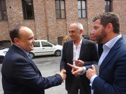 Il ministro dei Beni culturali Alberto Bonisoli a Fossano e Racconigi