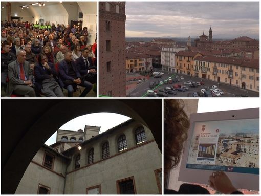 Inaugurato F.A.R.O. Fossano Augmented Reality Observatory: il museo verticale nella torre del castello degli Acaja (VIDEO)