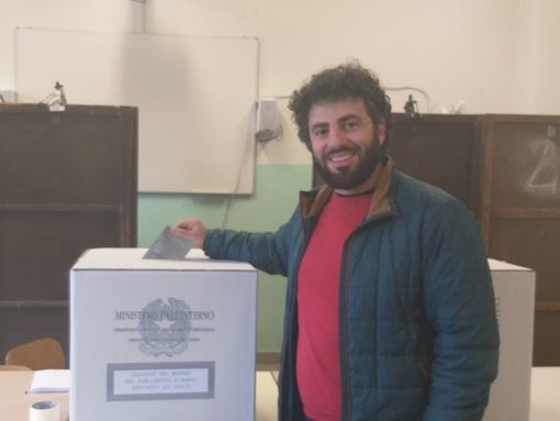 Nello Fierro al voto