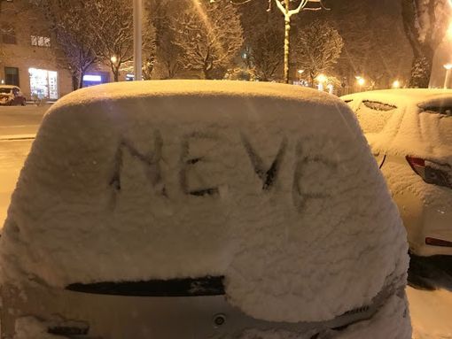 Arriva la neve anche in pianura ed è allerta gialla sulla Granda