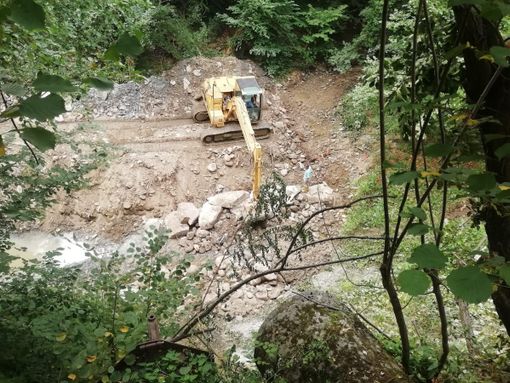 Partiti i lavori per la messa in sicurezza del versante del Rio Fo a Niella Tanaro Partiti i lavori per la messa in sicurezza del versante del Rio Fo a Niella Tanaro