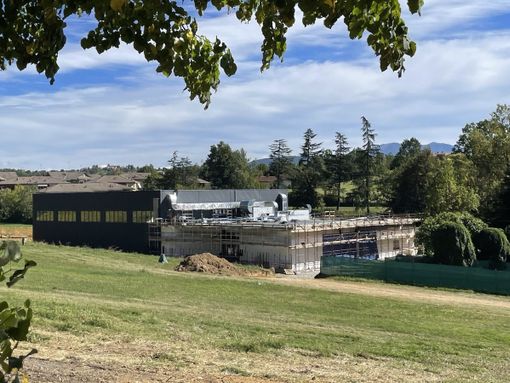 La palestra in via della Polveriera La palestra in via della Polveriera