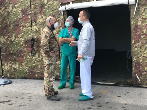 Accessi Covid in netto calo al Pronto Soccorso di Cuneo. Il dottor Lauria: "Novembre il mese più nero, con punte di 60 al giorno" Accessi Covid in netto calo al Pronto Soccorso di Cuneo. Il dottor Lauria: "Novembre il mese più nero, con punte di 60 al giorno"