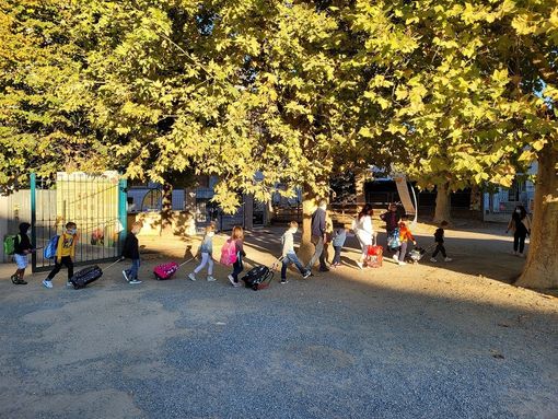 Tutti gli studenti della “Montalcini” a scuola con il Pedibus Tutti gli studenti della “Montalcini” a scuola con il Pedibus