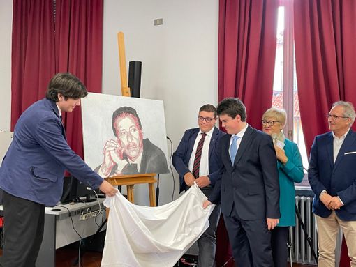 Donata all'Alberghiero di Mondovì un'opera che ricorda Paolo Borsellino