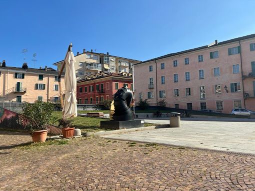 Il sagrato di piazza Boves a Cuneo Il sagrato di piazza Boves a Cuneo