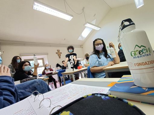 Il Cnos-Fap di Saluzzo ha aderito al progetto Green Monviso Il Cnos-Fap di Saluzzo ha aderito al progetto Green Monviso