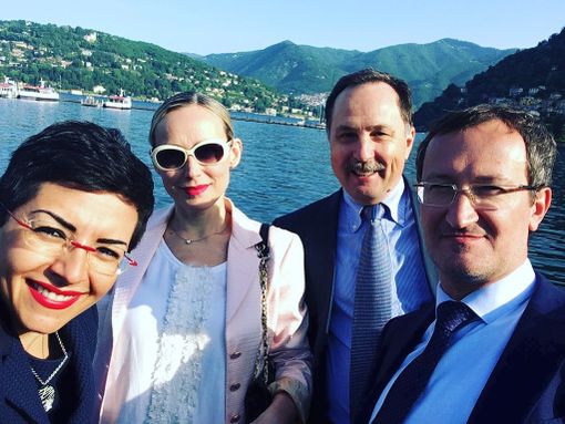 Simona Rossotti guarda alla Russia per pulire il lago di Como da tutta la plastica Simona Rossotti guarda alla Russia per pulire il lago di Como da tutta la plastica