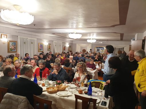 Continua la "Settimana dei ragazzi di Cesare" a Festiona: grande successo per la tradizionale cena