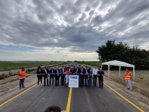 Riaperta la Fossano-Vllafalletto dopo i lavori sulla provinciale:"Tratto fondamentale e strategico"