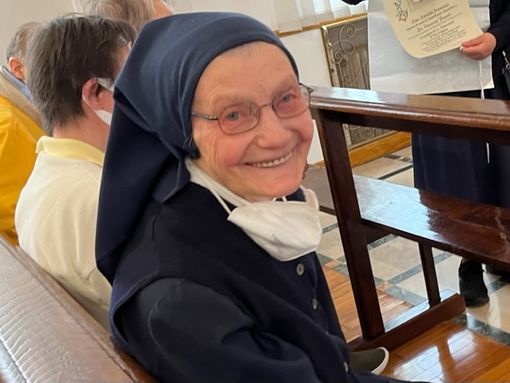 Suor Vincenza, 70 anni di vocazione