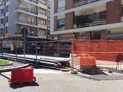 I lavori del teleriscaldamento tornano in corso Nizza: dal 1° agosto chiusure e divieti
